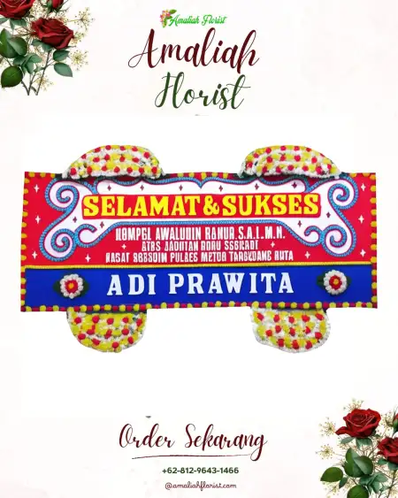 Papan Bunga Ucapan Selamat Batealit